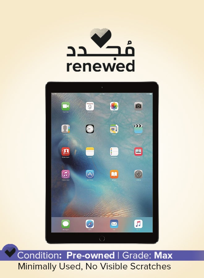 ابل  مجدد - آيباد برو 2015 (الجيل الأول) 12.9 بوصة 128 جيجابايت واي فاي رمادي فضائي - Image 1