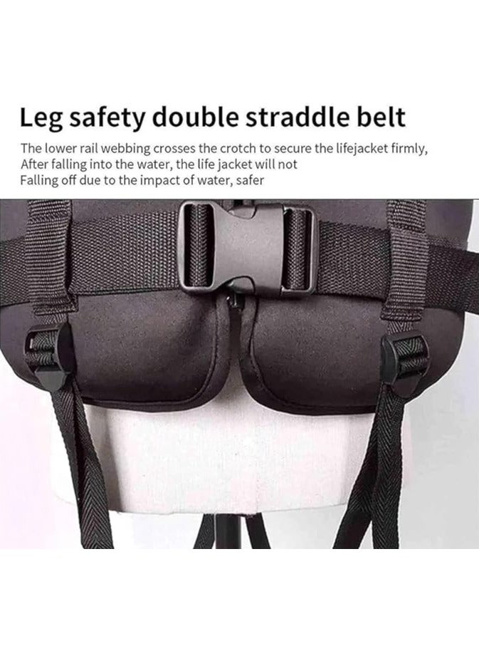 ريبنيو سترة سباحة فائقة النعومة، مقاس XX-Large، من 90 إلى 120 كجم - برتقالي - Image 4