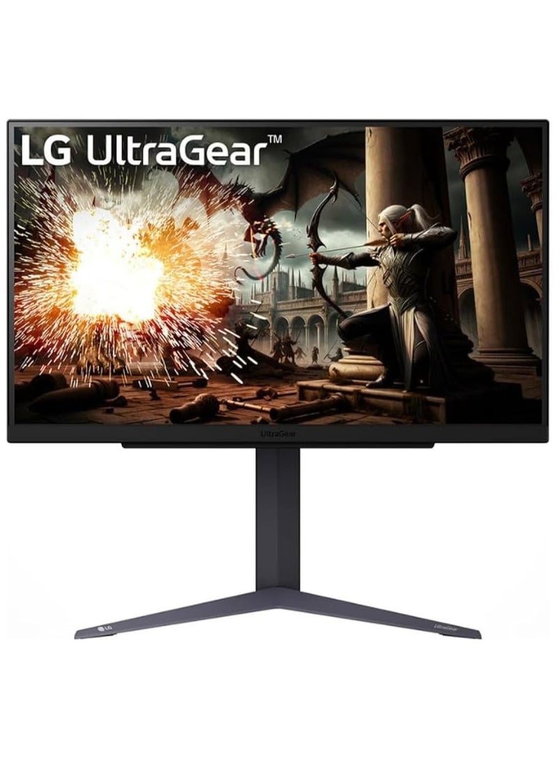 LG Ultra Gear Gaming Monitor 27GS75Q, 27 inch, 1440p, 180Hz, 1ms Response Time, IPS Display, HDR 10, NVIDIA G-Sync & AMD FreeSync compatible, Smart Energy Saving, DisplayPort, HDMI Black - Image 1