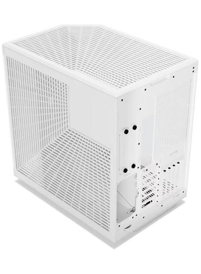 HYTE Y70 Touch Infinite ATX Mid-Tower PC Case with 14.5" 2.5K Multi-Touch LCD, Dual-Chamber Design, Supports ITX/mATX/ATX/EATX, PCIe 4.0 Riser Cable, RGB, USB-C 3.2 Gen 2, Extensive Cooling (Up to 360mm Radiators), 2x 3.5" & 4x 2.5" Storage Bays, GPU up to 422mm, Snow White | CS-HYTE-Y70TI-WW  - Image 5