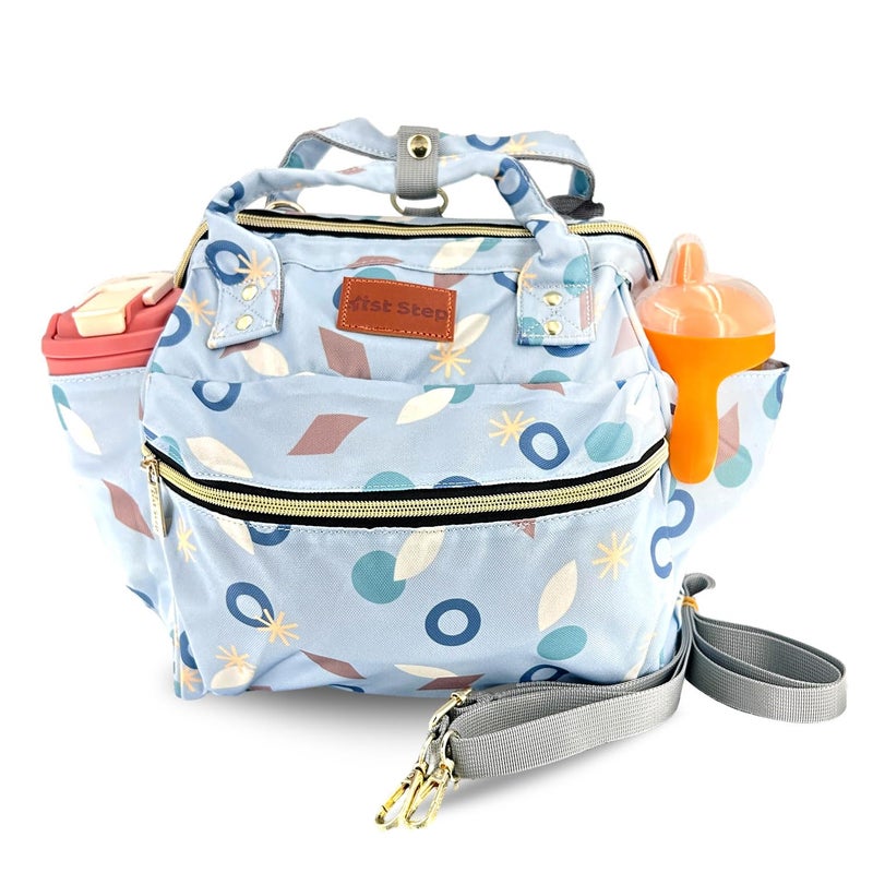 1ST STEP Smart And Multi-Functional Diaper Bag (Blue) - Image 3