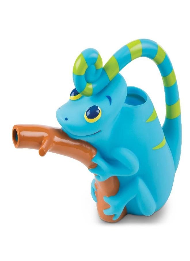 Melissa & Doug - Melissa & Doug Sunny Patch Camo Chameleon Watering Can With Tail Handle and Branch-Shaped Spout - Image 1