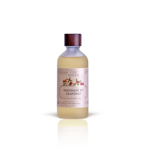 Old School Rituals Baby Massage Oil Handmade by Grandmas | 100 ml | Natural Almond Blend | Nourishes & Hydrates Baby's Skin | Strengthens Muscles & Joints | Promotes Bone Lengthening | Winter Care for Baby's Comfort | Encourages Restful Sleep - Image 1