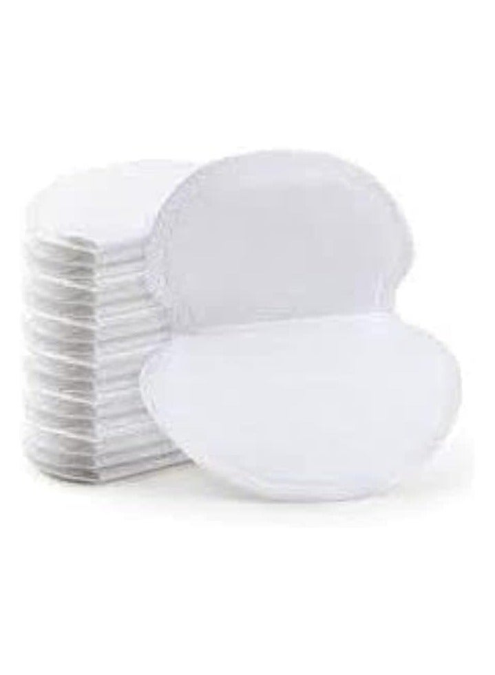 12 قطعة من وسادات حماية الإبط من العرق، لون أبيض