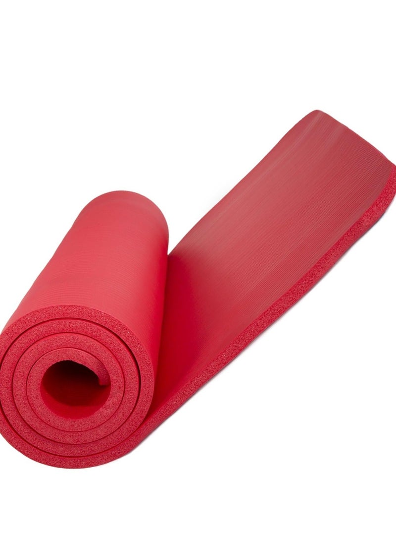Anti-Tear Exercise Mat with Carrying Strap – Padded Comfort Mat - Image 1