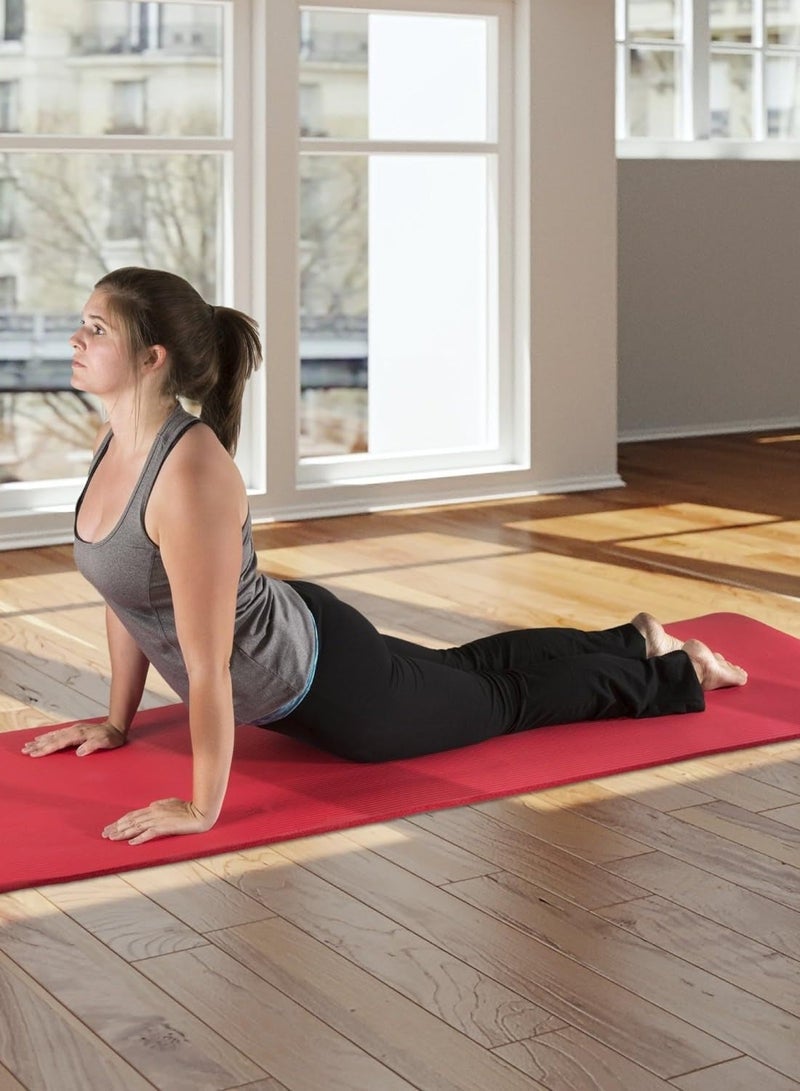 Anti-Tear Exercise Mat with Carrying Strap – Padded Comfort Mat - Image 3