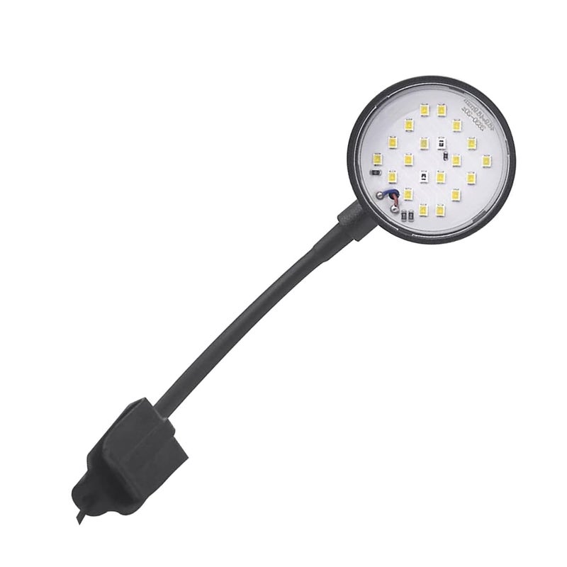 VI COLLECTIONS ضوء نانو للأكواريوم صغير حوض سمك كامل الطيف قابل للتعديل ضوء مثبت على الحافة 2.5 واط (لون جسم عشوائي) مناسب للأحواض والأحواض الصغيرة. - Image 1