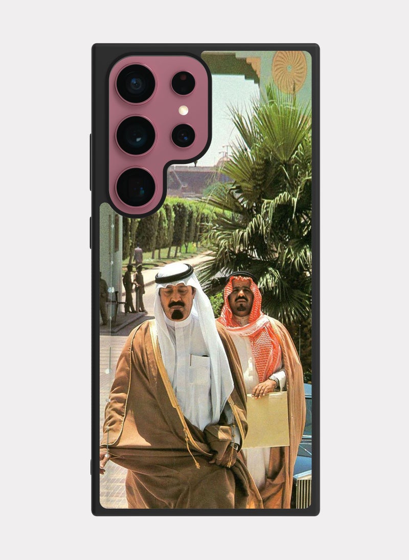 PXLAAT Samsung Galaxy S22 Ultra case cover King Abdullah bin Abdulaziz - Image 1