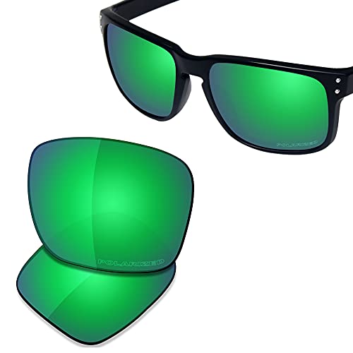 SAUCER Premium Replacement Lenses for Oakley Holbrook OO9102 Sunglasses High Definition - Jade Green Polarized - Image 2
