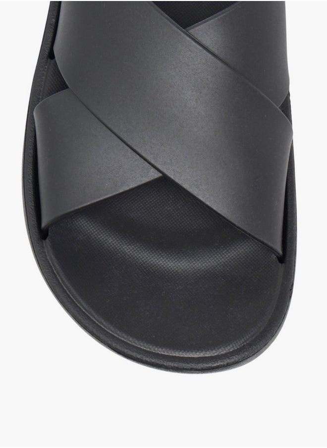 Lee Cooper - Men's Cross Strap Sandals - Image 1