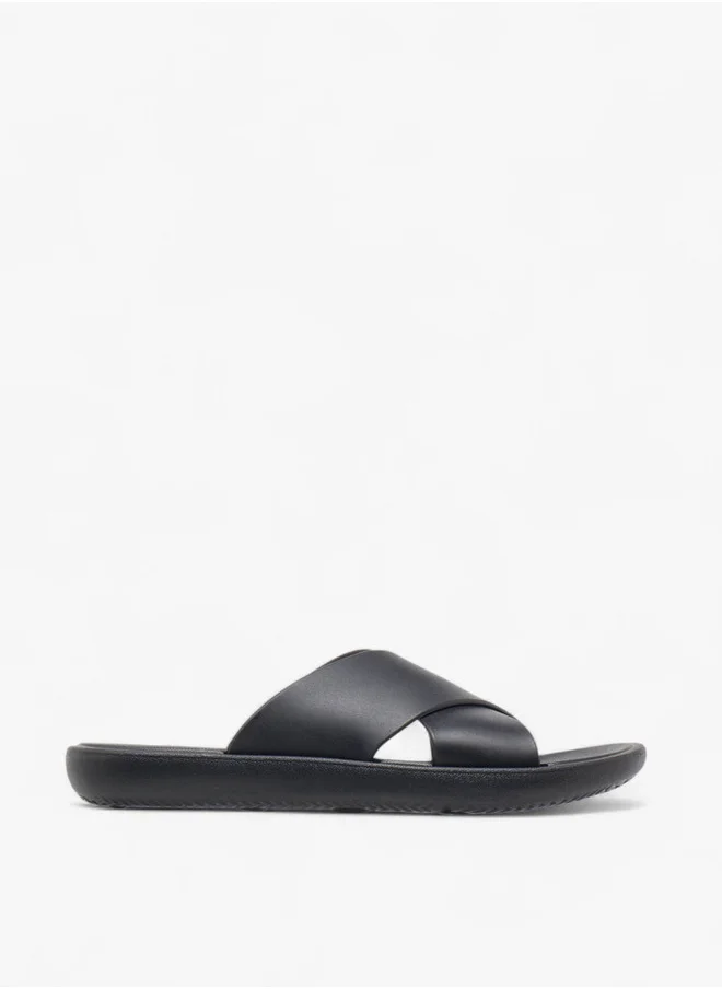 Lee Cooper Men's Cross Strap Sandals