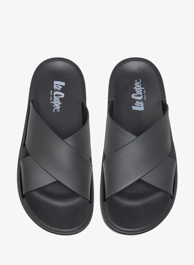 Lee Cooper Men's Cross Strap Sandals
