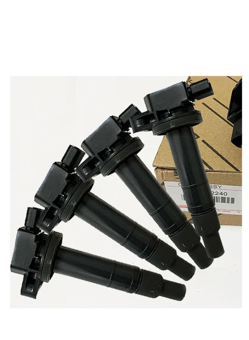 Generic 4 pcs Ignition coil Parts No 90919-02240 90919-02265 Ignition Coil For Toyota For Scion IQ Yaris For Prius xA xB Echo 1.5L For Corolla 90919 02240 673-1306 Ignition Coil Pack  - Image 3