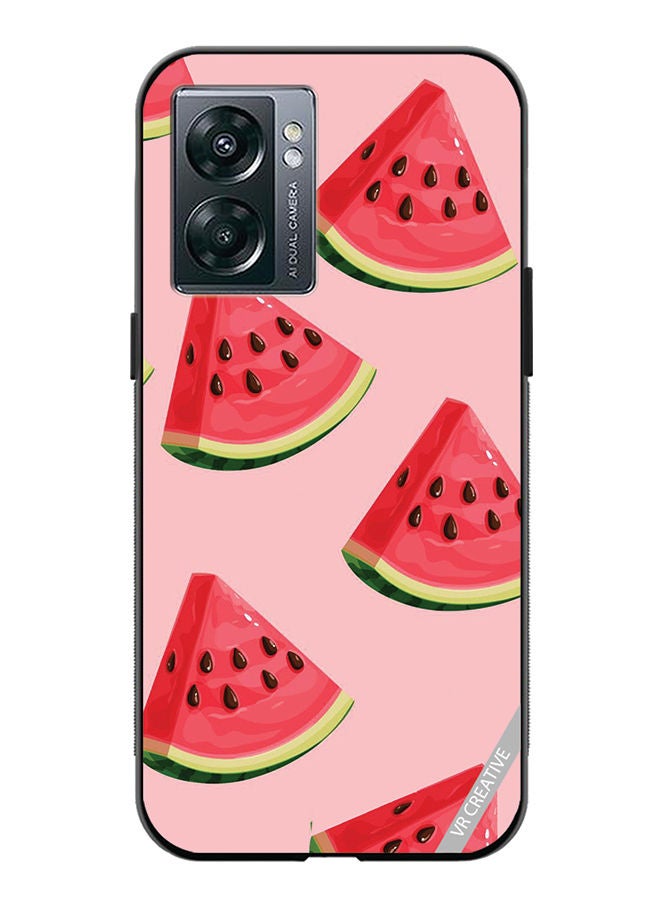 VR CREATIVE Protective Case Cover For OnePlus Nord N300 Watermelon Design Multicolour - Image 1