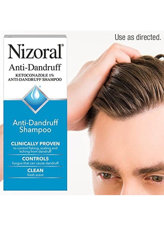 Nizoral Anti Dandruff Shampoo with Ketoconazole, Controls Dandruff Fungus, Fresh Scent, 200ml  - Image 2