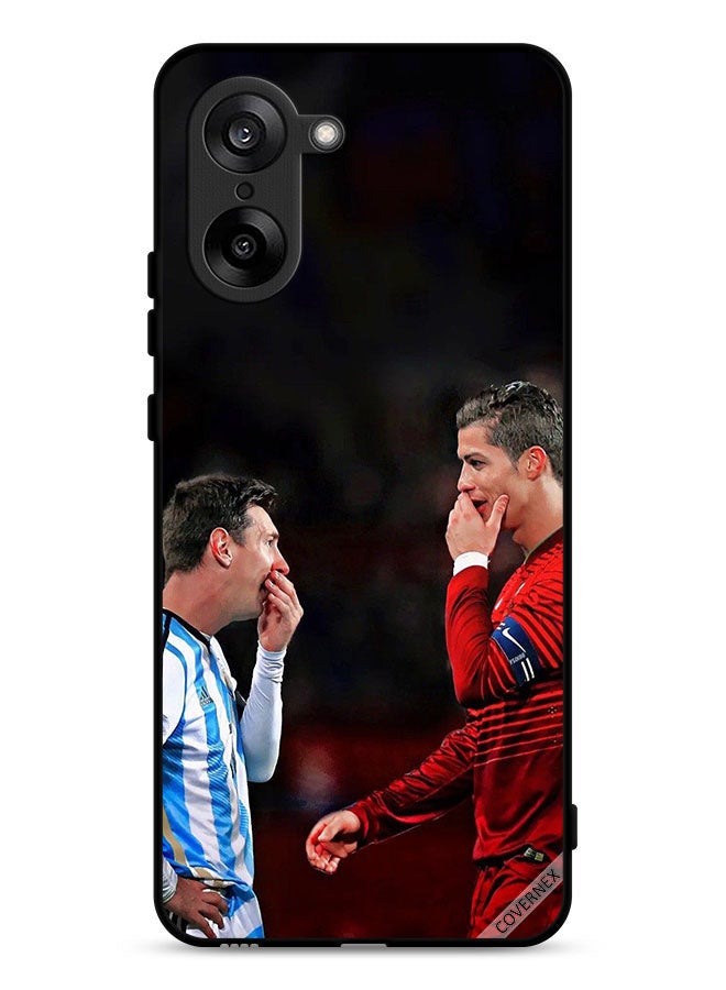 Covernex OnePlus Nord CE5 Protective Case Cover Ronaldo & Messi In One Frame - Image 1
