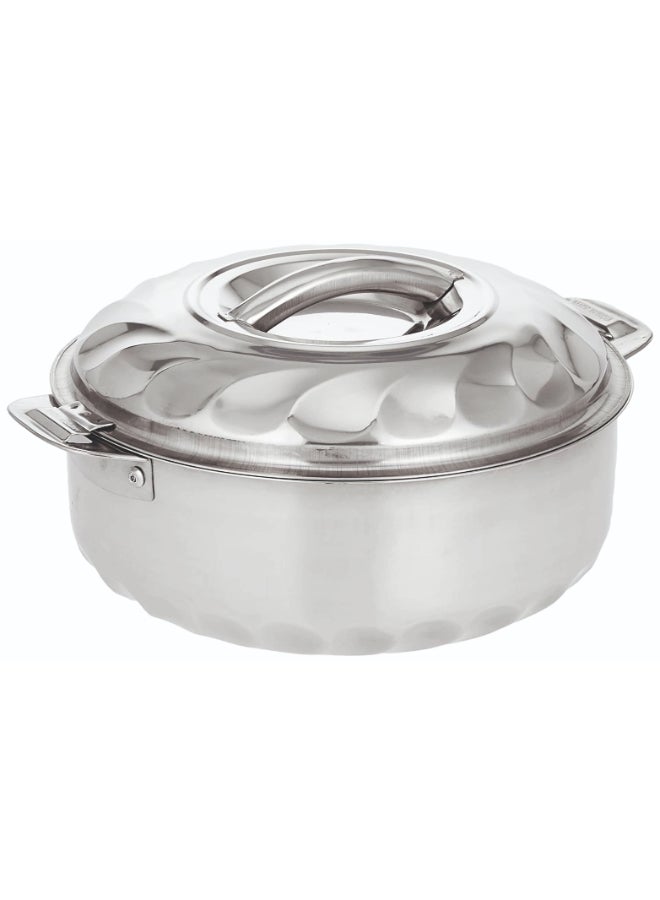 Noon East 3-Piece Insulated Stainless Double Wall Hot Pot Set - Elegant Casseroles/Serving Bowls/Hot Food Containers, Keeps Meals Hot & Fresh for Hours (1L, 1.5L, 2.5L) - Image 2