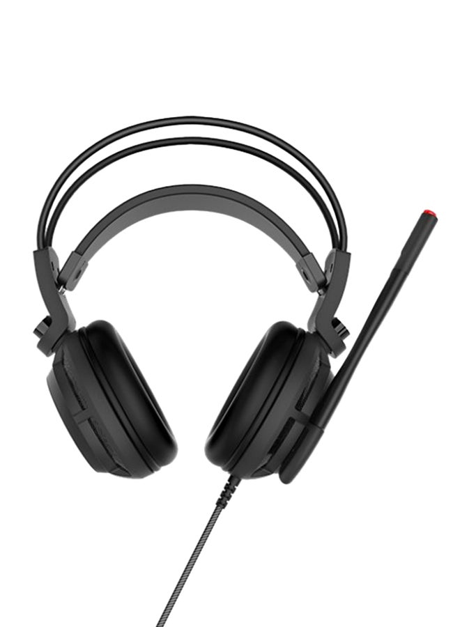 MSI Wired Over-Ear Gaming Headphones With Mic Black/Red - Image 5