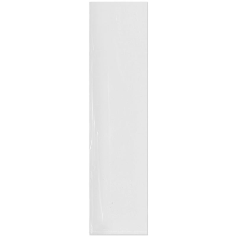 Plymor 4" x 16" (Pack of 100), 2 Mil Flat Open Clear Plastic Poly Bags - Image 1