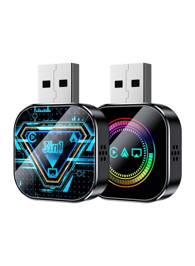 Three-in-one Wireless Carplay Android Autoairplay Car-machine Interconnection Smart Carplay Box - Image 4
