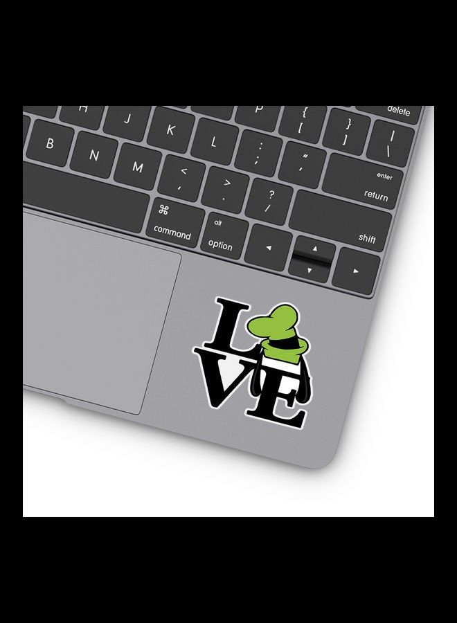 RKN Love Goofy Vinyl Stickers For Laptop - Image 2
