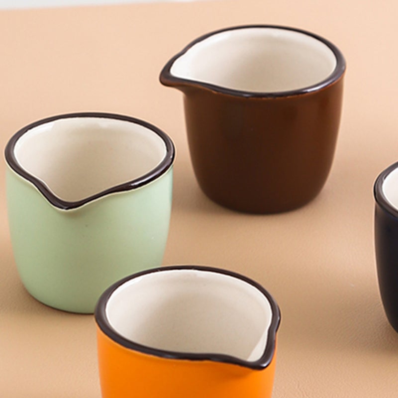 2pcs Ceramics Cup Jug Coffee Cups for Daily Use (40ml) - Image 3