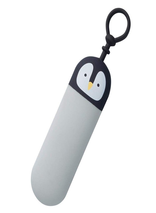 LIHITLAB Lihit Lab A7785-10 Key Case, Slim, Penguin - Image 1