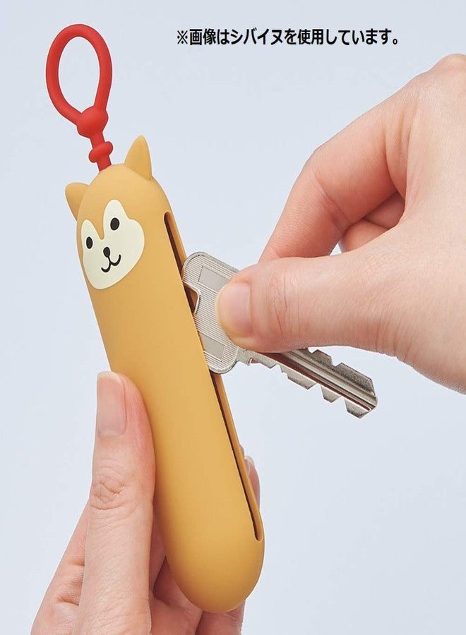 LIHITLAB Lihit Lab A7785-10 Key Case, Slim, Penguin - Image 5