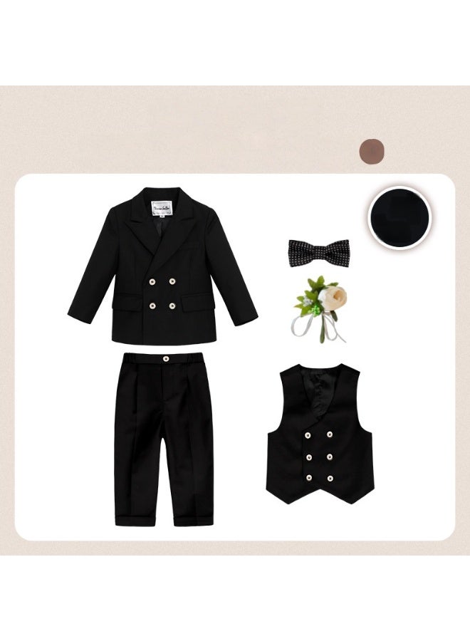 Shougu New Handsome Children's Dress And Boys' Suit Set  - Image 1