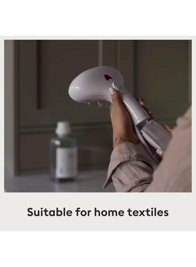Compact Handheld Garment Steamer – Portable Steam Iron for Clothes, Travel and Home Use – Fast Heat-Up, Lightweight, Foldable Design for Easy Storage – Fabric Wrinkle Remover and Clothes Dryer Alternative
