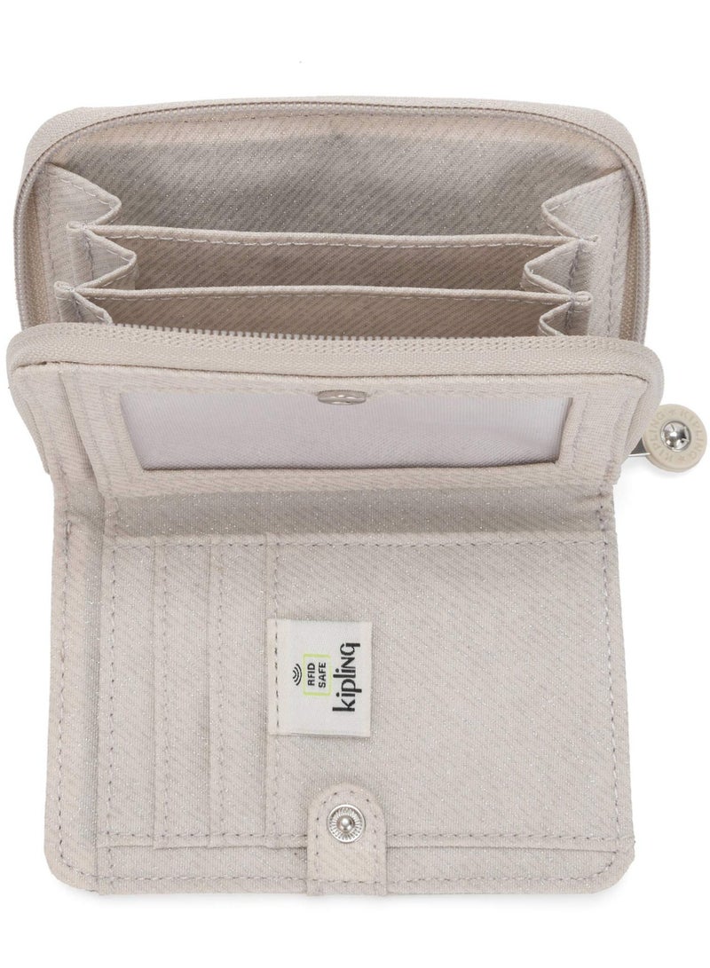 kipling محفظة موني لوف المعدنية المتلألئة متوسطة الحجم - Image 3