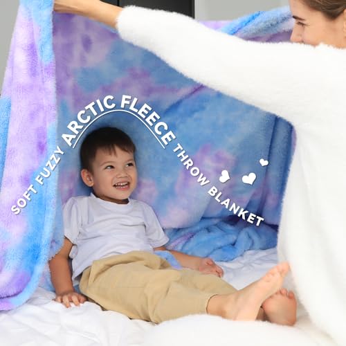 MUGD Blankets Fuzzy Soft Fleece Throw Blanket Cozy Soft Warm Throw Blanket for Bed - Image 2
