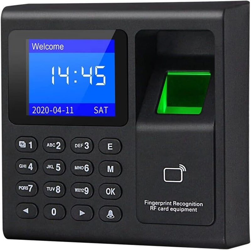 Attendance Machine Fingerprint Attendance Machine Intelligent Biometric Fingerprint Time Attendance Machine Time Clock Recorder Device Employee - Image 5