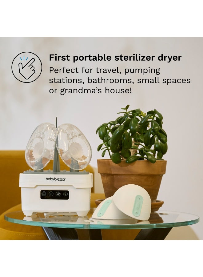 Baby Brezza - Portable Sterilizer Dryer Mini - White - Image 3