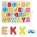 Aile Toddler Wooden Preschool Learning Alphabet Peg Puzzle Board Toys - Image 4