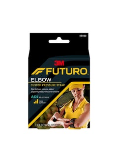 Elbow Custom Pressure Strap 45980, Adjustable Size, 1 Elbow Support