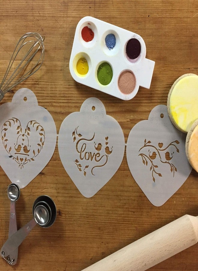 Designer Stencils Love Birds Heart Set by Designer Stencils - Image 2