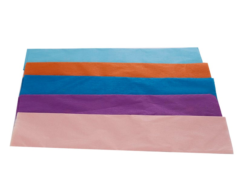 3A Crochet Gift Wrapping Paper 5 Pieces 50 * 80cm - Multi Color 50100-3 - 3A-12408-Multi Color - Image 3