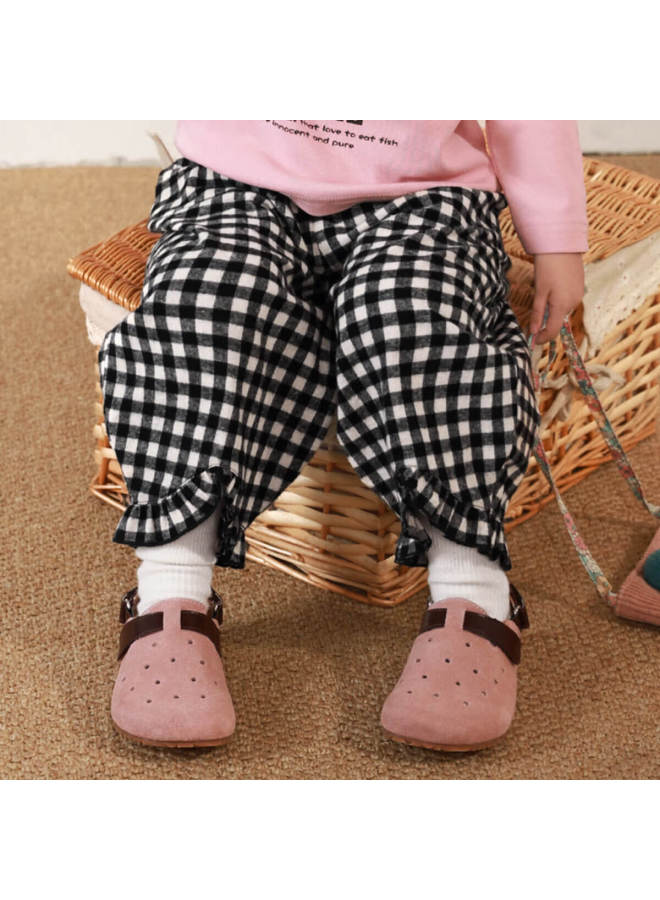 Luson Baby Girl Lantern Pants For Autumn 2025 New Style Trendy Flower Bud Pants Versatile Long Trousers For Infants And Toddlers - Image 4