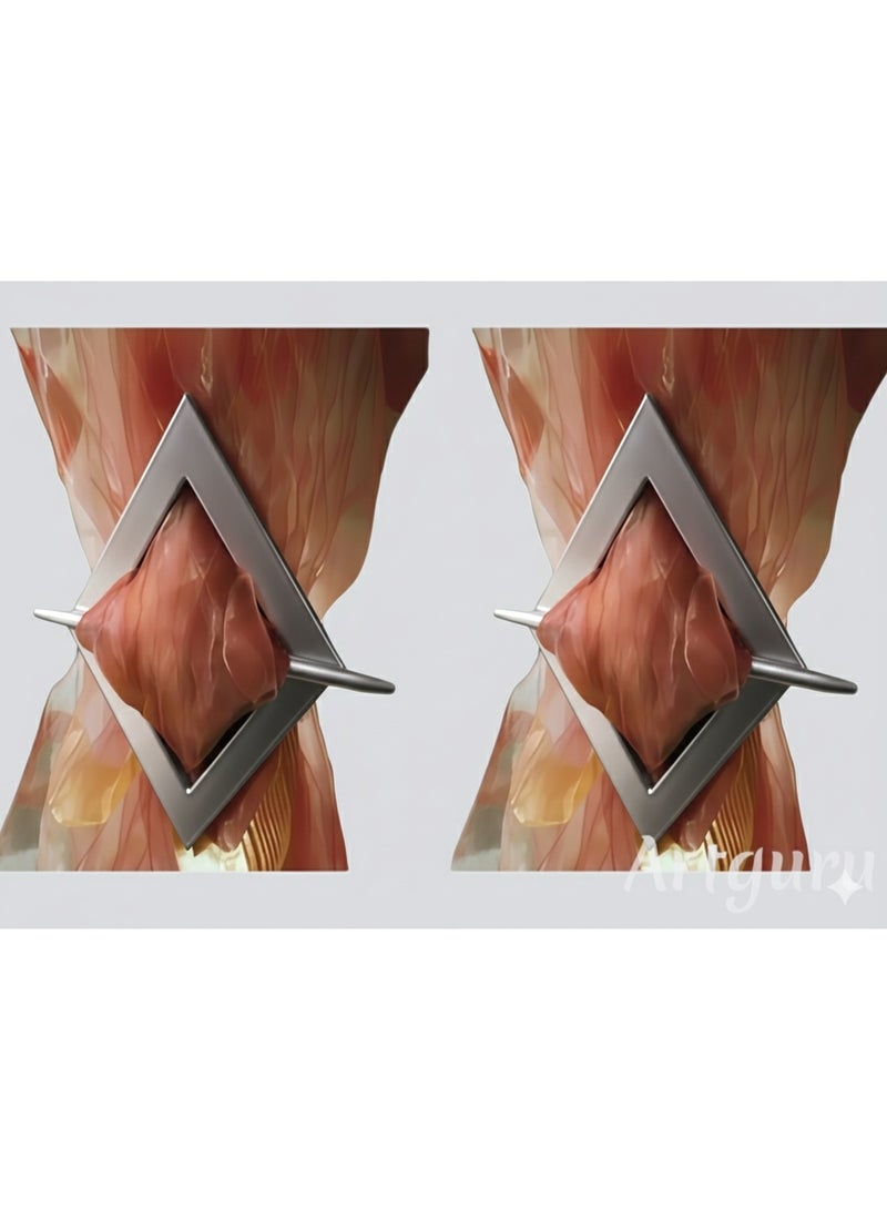 Plastic Curtain Ties -SILVER - Image 1