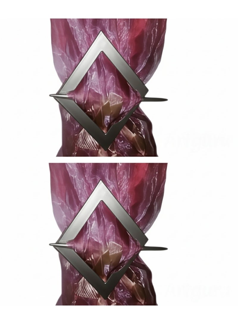 Plastic Curtain Ties -SILVER - Image 2