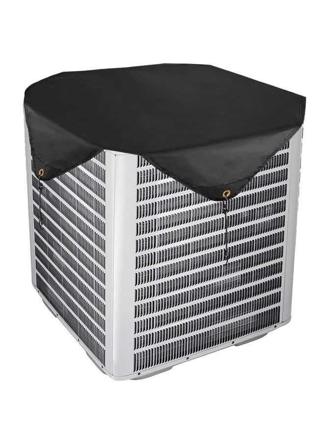 Pusonor Air Conditioner Covers for Outside Units, Central AC Cover for Outdoor Unit Heavy Duty Water-Resistant Top Cover 32 x 32 Inch, Black - Image 1