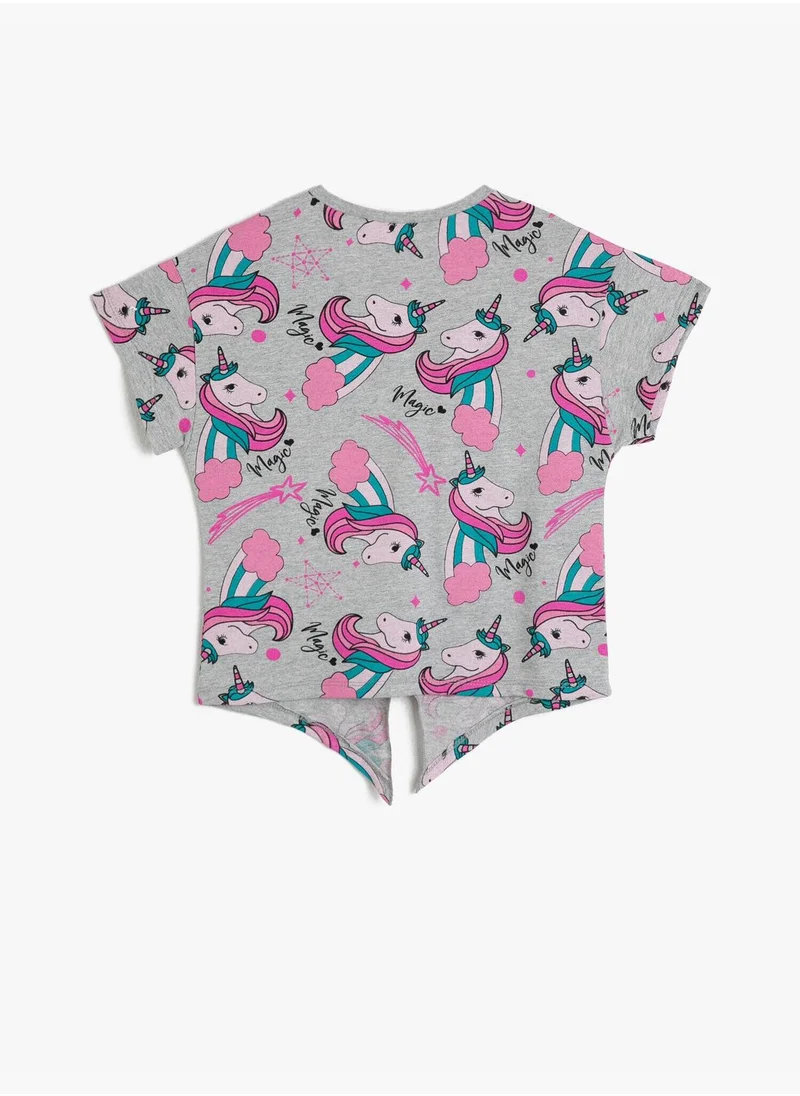 KOTON Patterned T-Shirt
