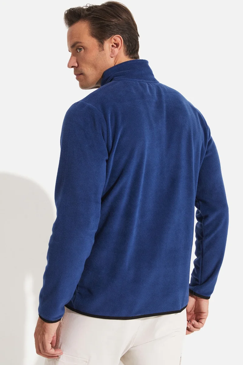 JOYSTAR Men's Regular Fit Zippered Fleece Sweatshirt