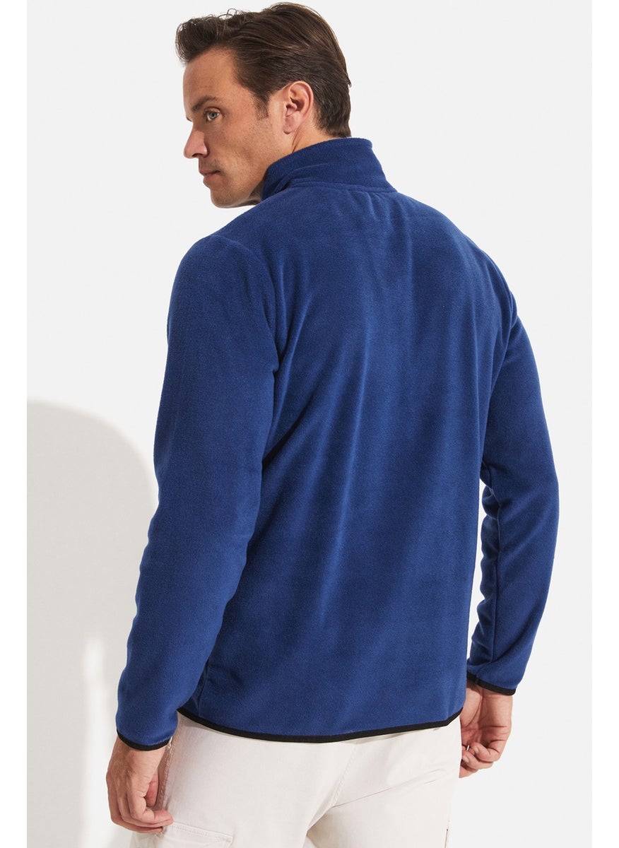 JOYSTAR Men's Regular Fit Zippered Fleece Sweatshirt  - Image 5