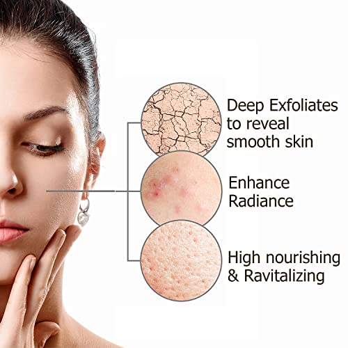 ASTABERRY Professional Apricot Scrub For Deep Exfoliates 500ml - Goodness of Wheat Germ & Chiraita | Removes dead epithelial cells | Blackhead removal | Smooth skin & Skin renewal - Image 3