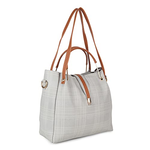 DANIEL CLARK Handbags For Women Combo (Grey) - Image 5