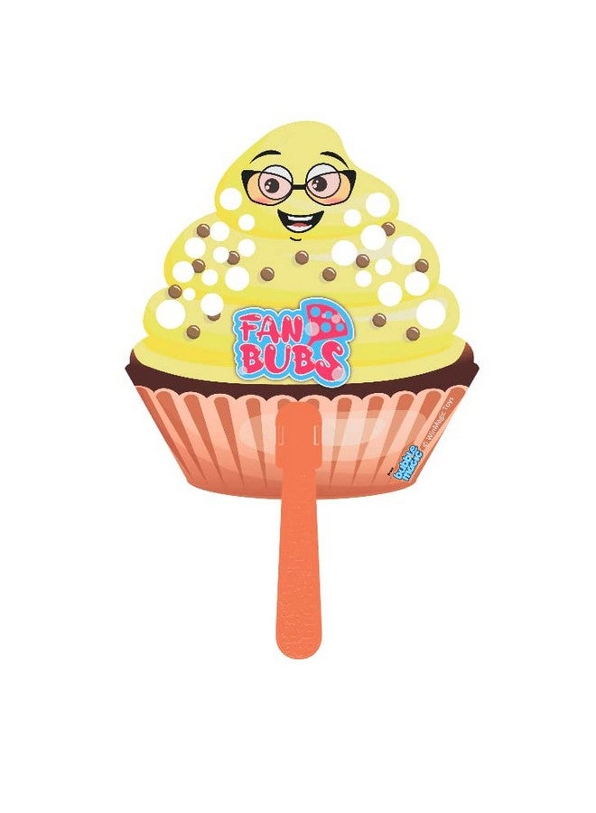 Bubble Magic Fan Bubs Cupcake, Bubble Solution with Hand Fan for The Kids 3 Year and Above, Multicolor, FB50013 - Image 2