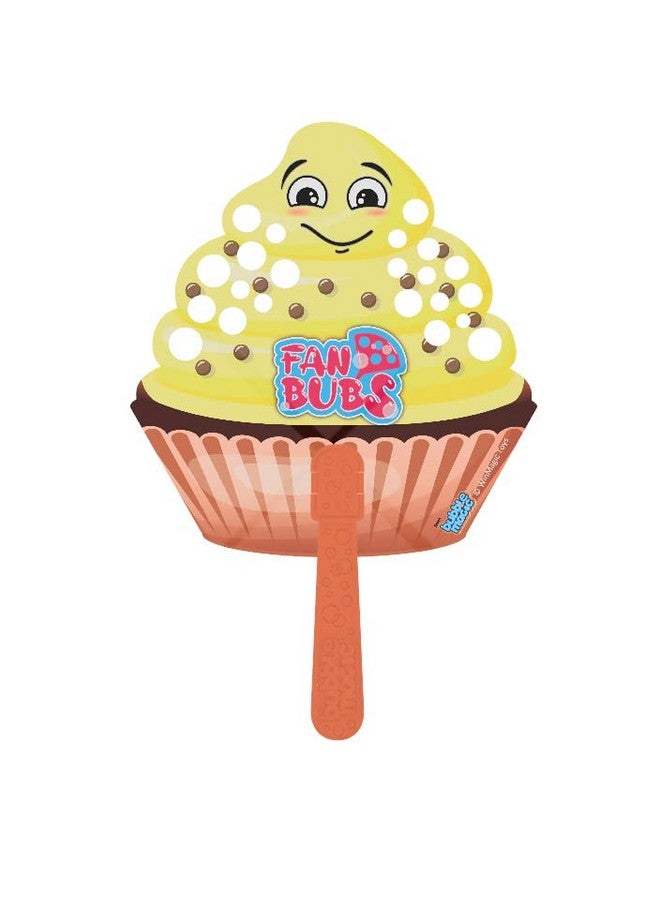 Bubble Magic Fan Bubs Cupcake, Bubble Solution with Hand Fan for The Kids 3 Year and Above, Multicolor, FB50013 - Image 3
