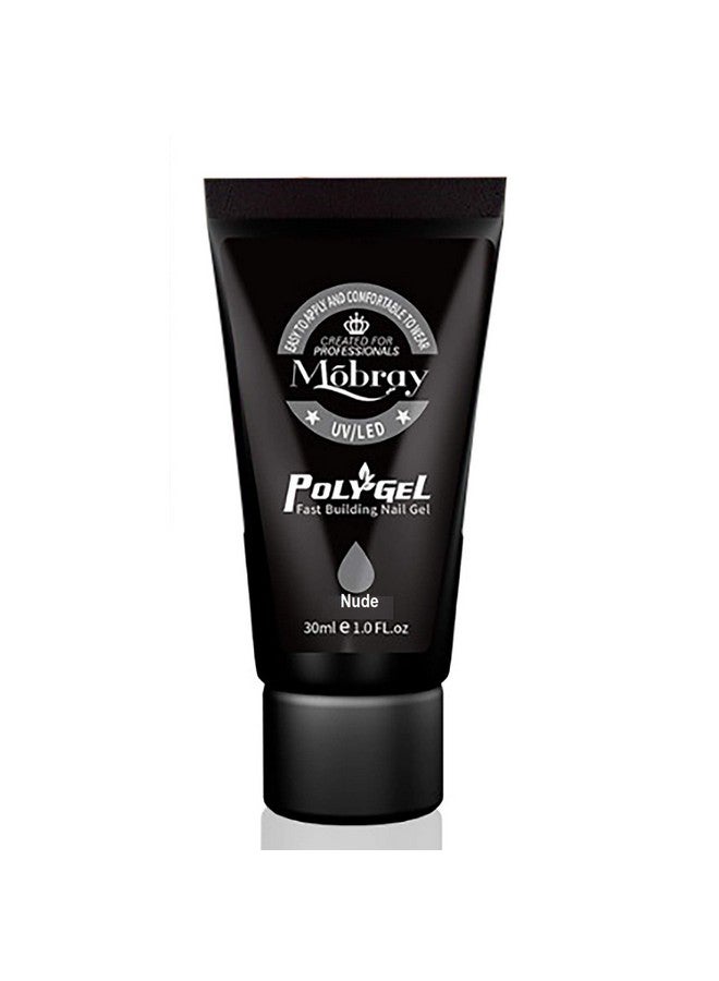 Mobray مجموعة جل الأظافر بولي من موبرى - مجموعة جل الباني - تمديد الأظافر - جل أكريليك - أظافر مزيفة (#07-نود - 30 مل) - Image 1
